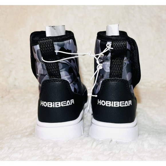 HOBIBEAR Boys Girls Toddler Snow Boots Waterproof Slip Resistant Little Kid 12.5 - Picture 5 of 6